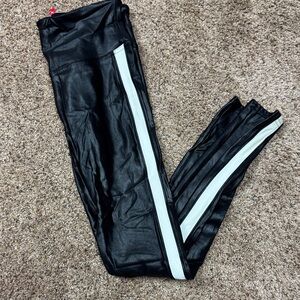 SPANX Black and White Leggings